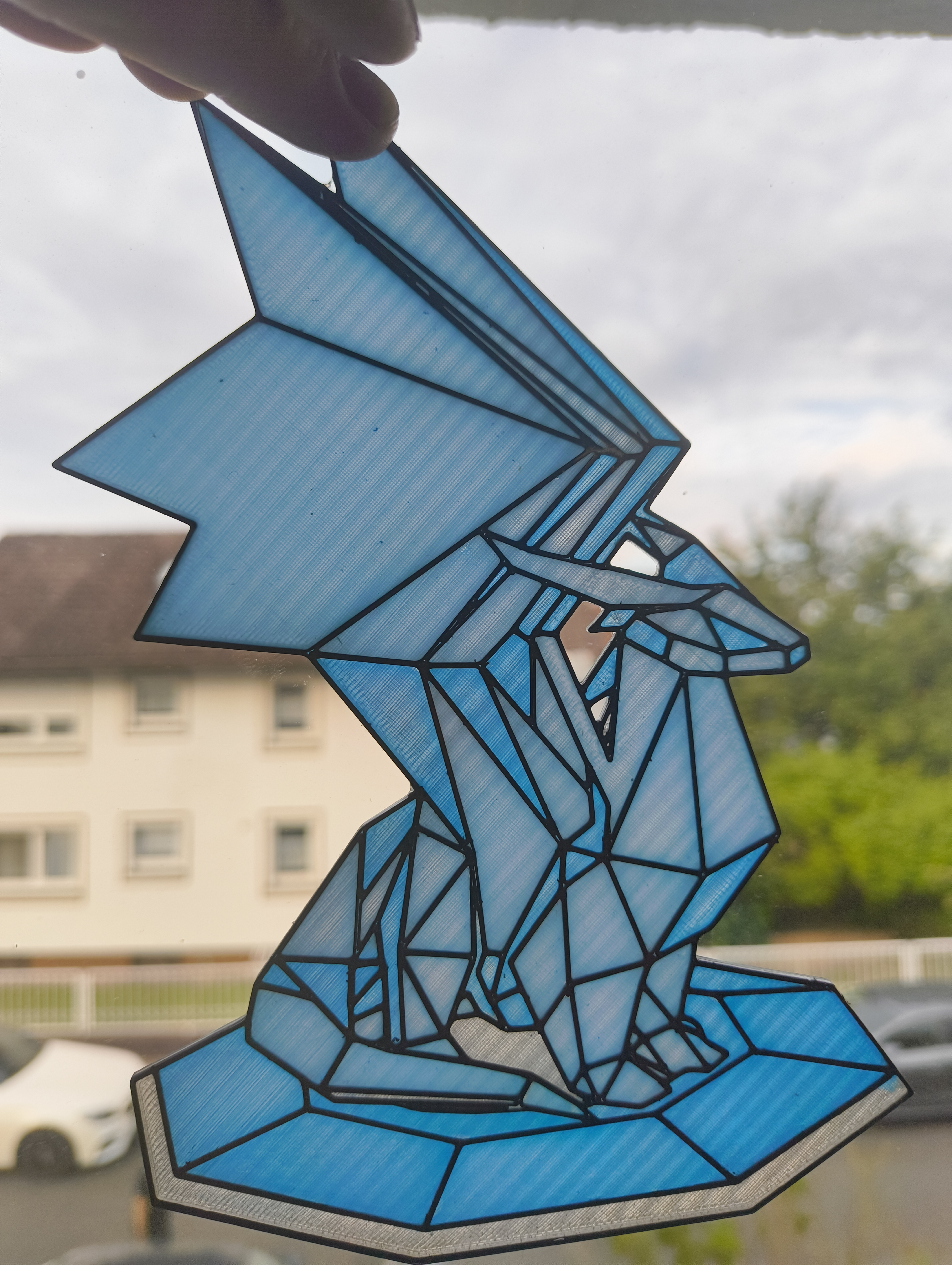 Crystal Dragon - Backplate + Frame