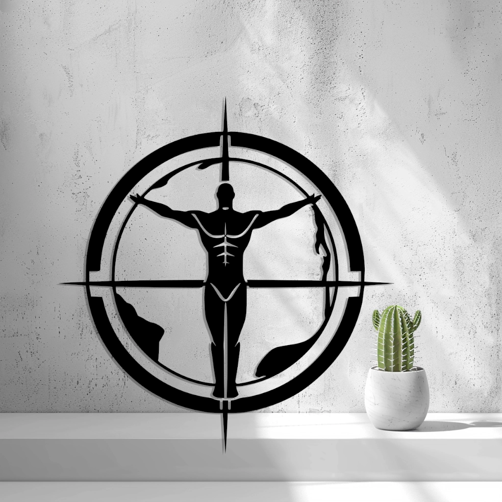 Atlas Modern Wall Art by 2D Art | Download free STL model | Printables.com