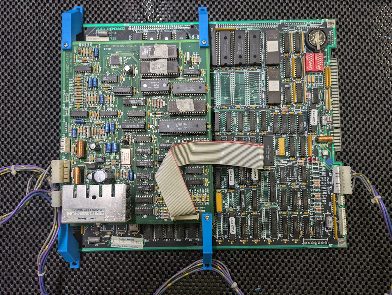 Mortal Kombat Arcade Sound Board Bracket