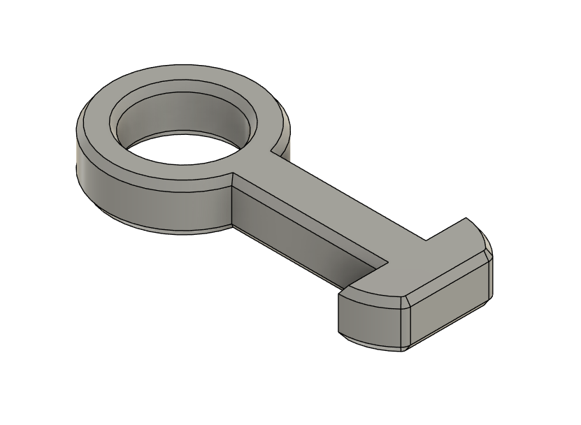 Manhole key