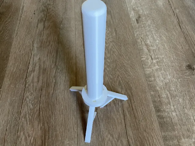 Ergonomic Slot-In Toilet Paper Roll Holder