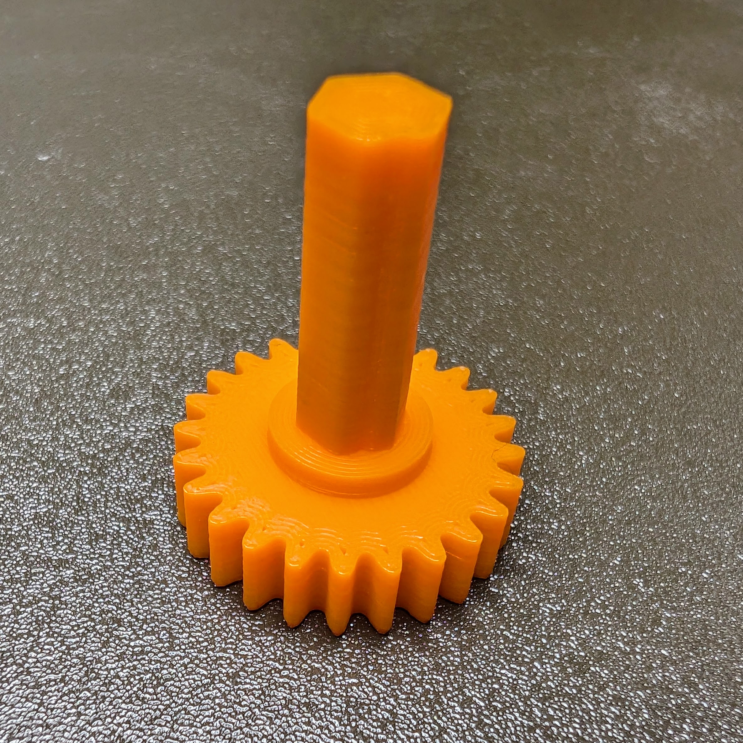 Shortened "d1 gear and axle" for Antikythera Mecanism