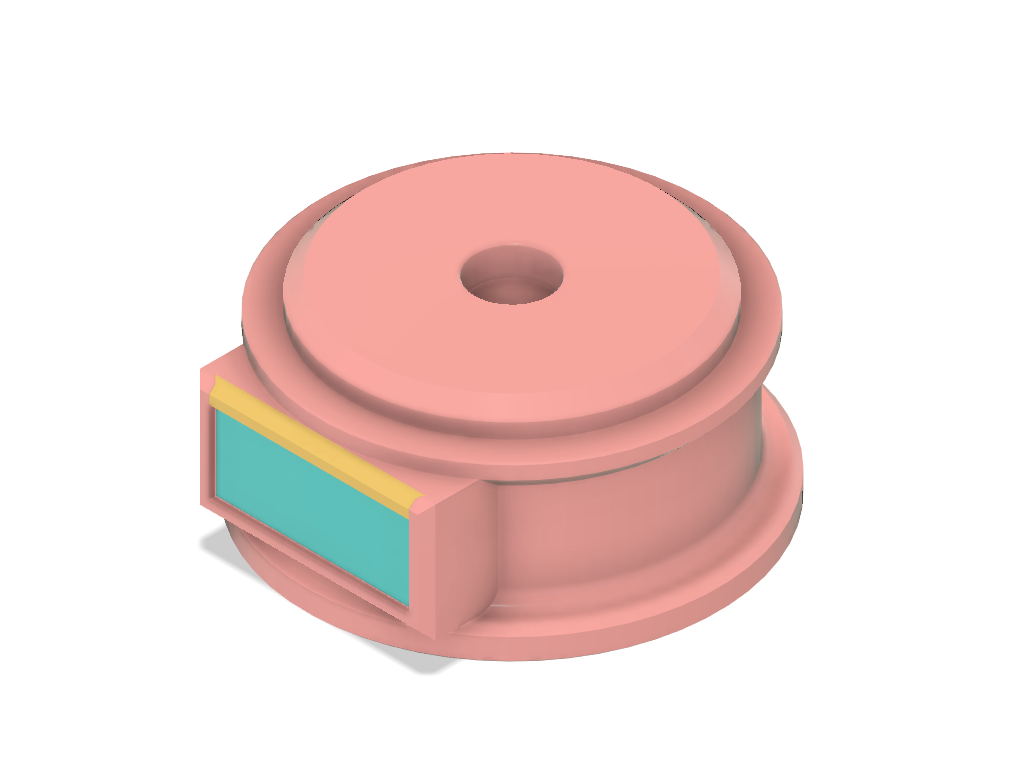 Small Trophy Pedestal with Customizable Nameplate