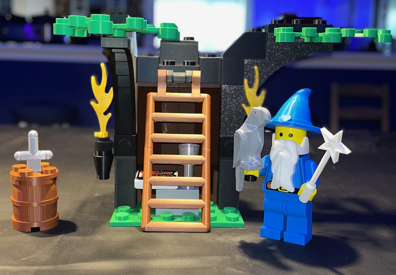 Mega-sized Brick Magic Shop Building Set (5:1 scale)