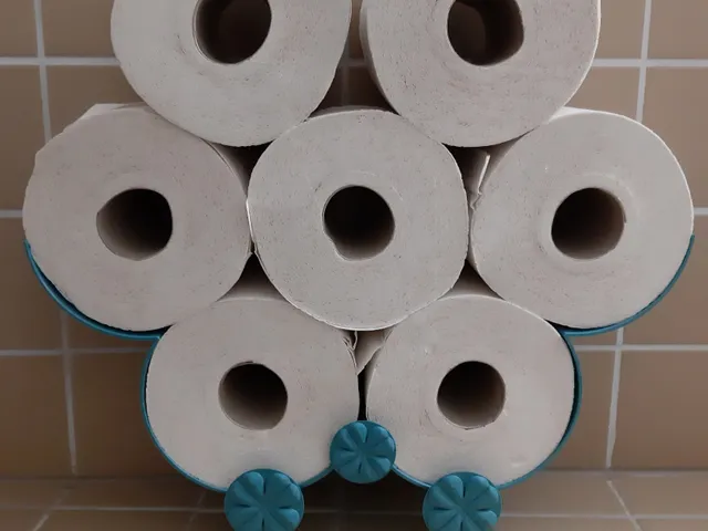 toilet paper holder (7 parts)