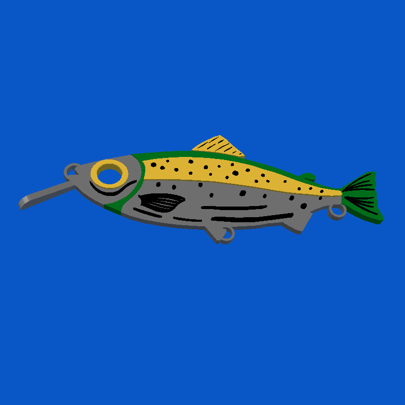 Miniatura 3 do modelo 3D Fish hook Coes