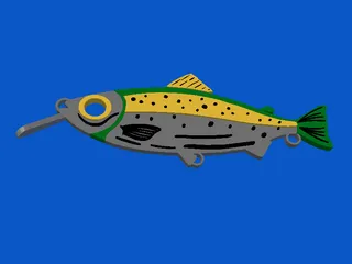 Fish hook Coes by COES | Download free STL model | Printables.com