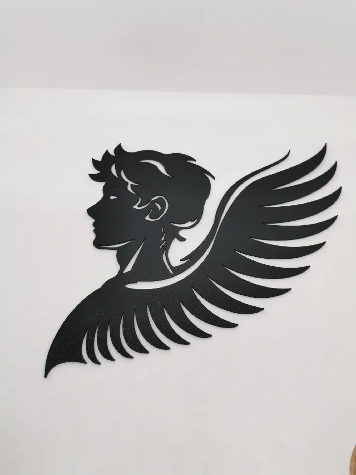 Angel Wall Art by 2D Art | Download free STL model | Printables.com