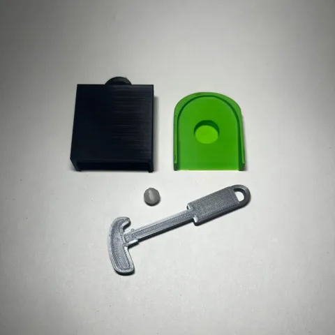 MINIGOLF KEYCHAIN SET