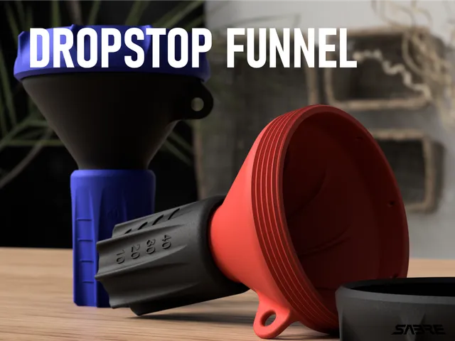 Dropstop Funnel with lids