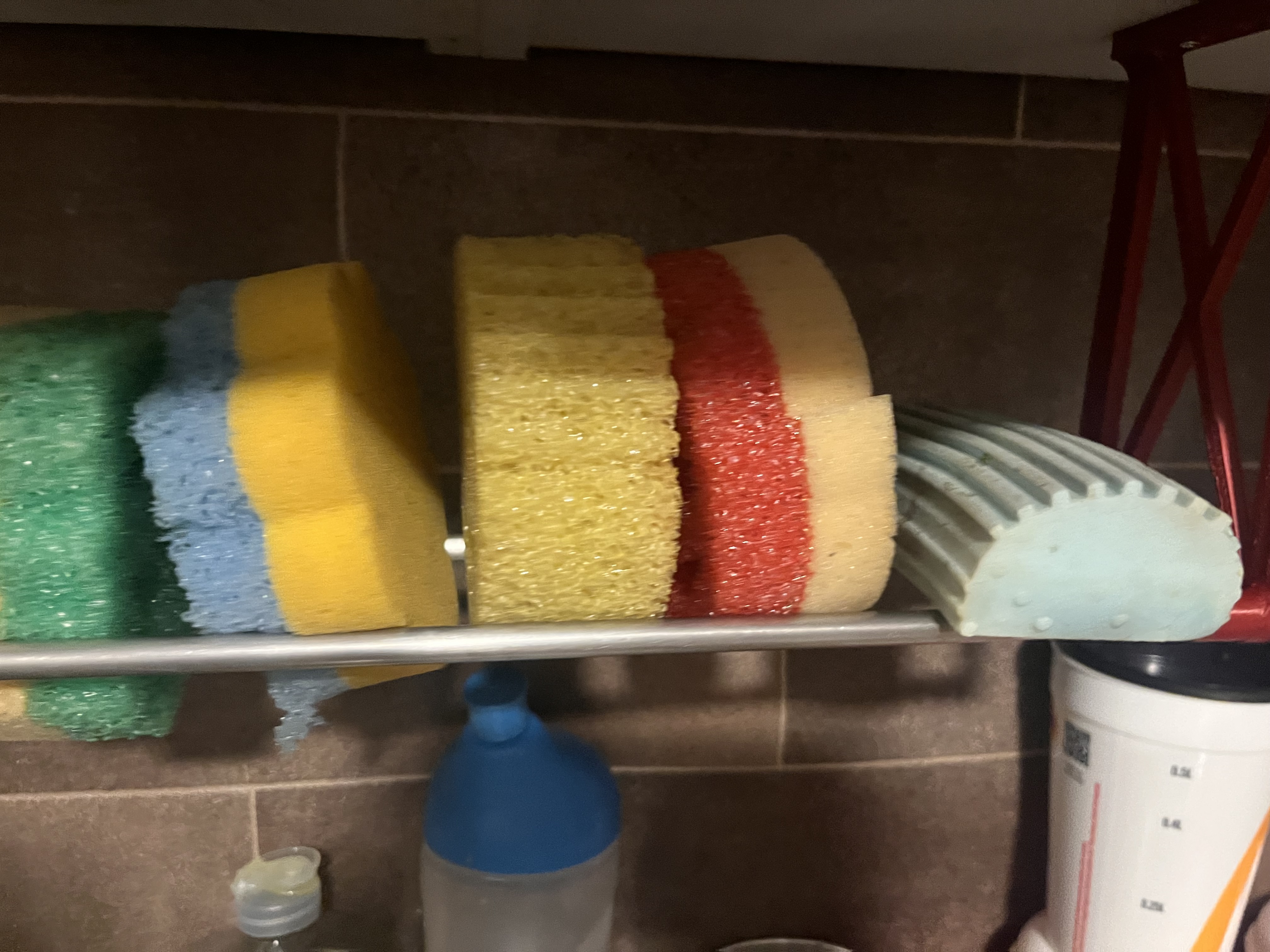 Scrub daddy rack
