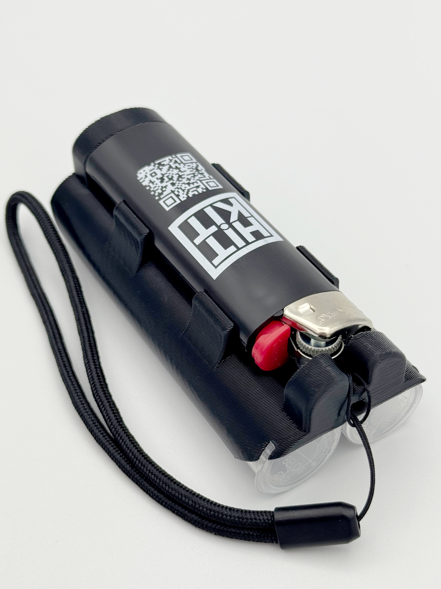 Double Barrel- combines two doob tubes + a lighter!