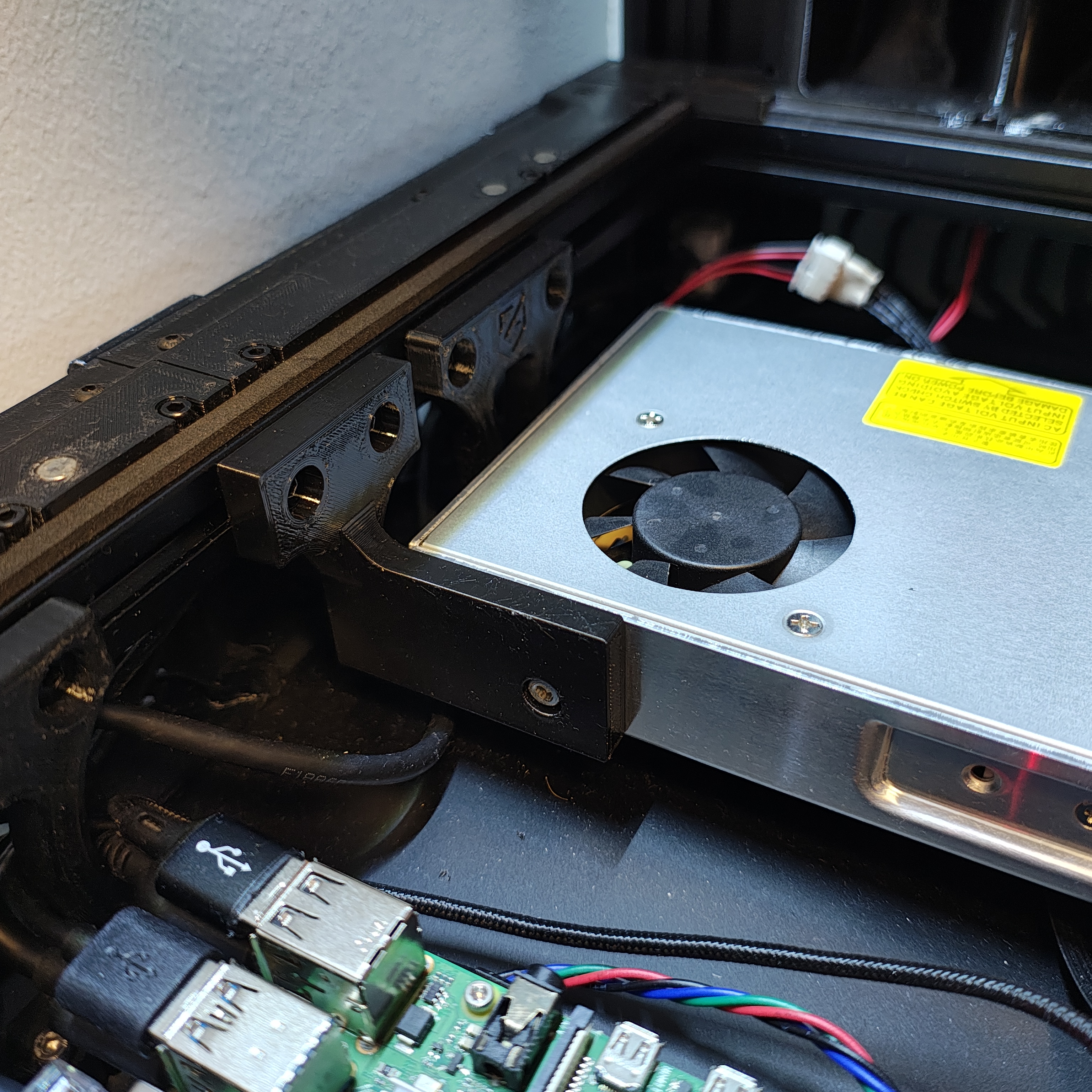 Mean Well LRS-350 bracket for ZeroG