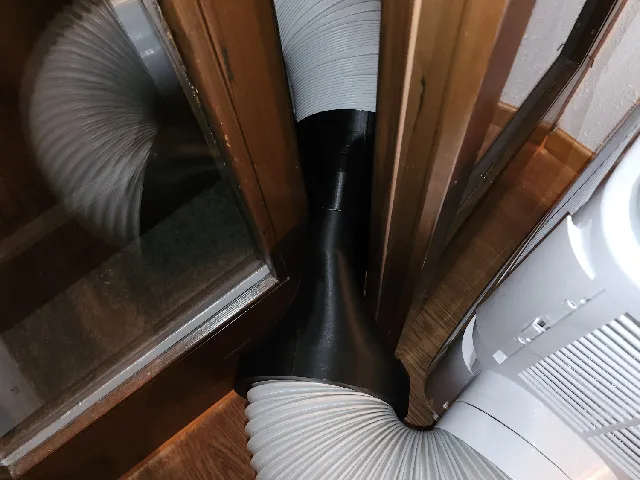 Cooler (air conditioner) pipe restriction