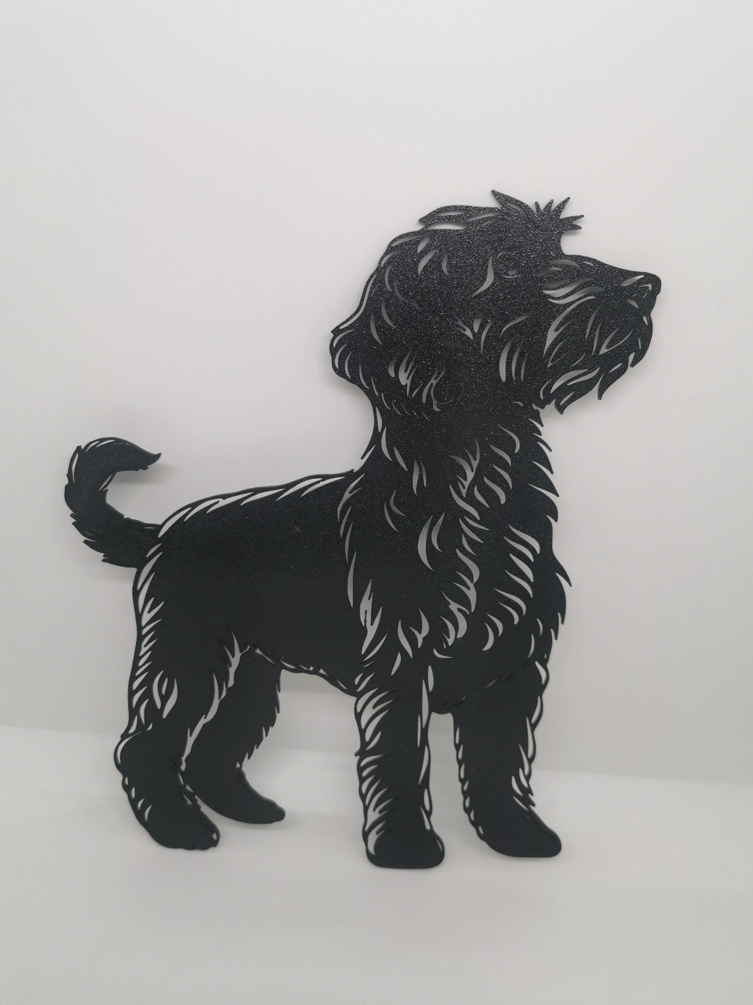 Curly Dog Wall Art Spanish Waterdog By 2D Art | Download Free STL Model ...