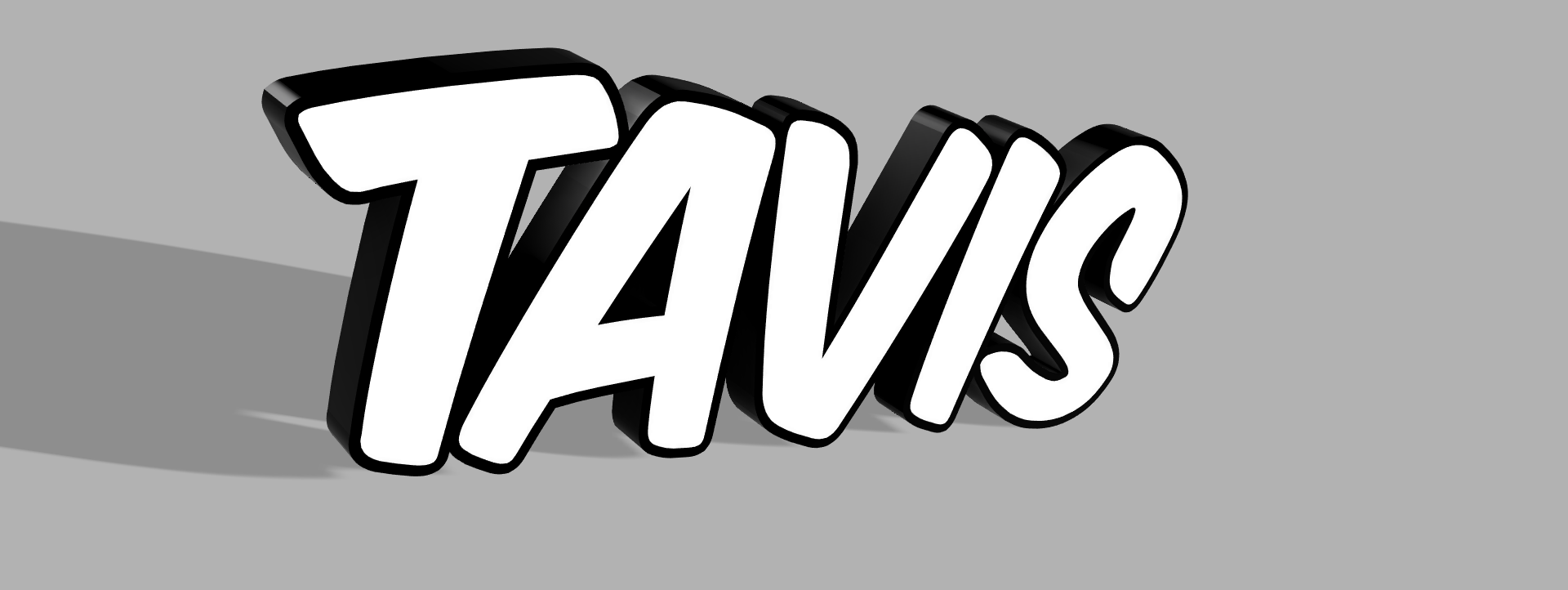 TAVIS LED - Namenslampe (Name Lamp)