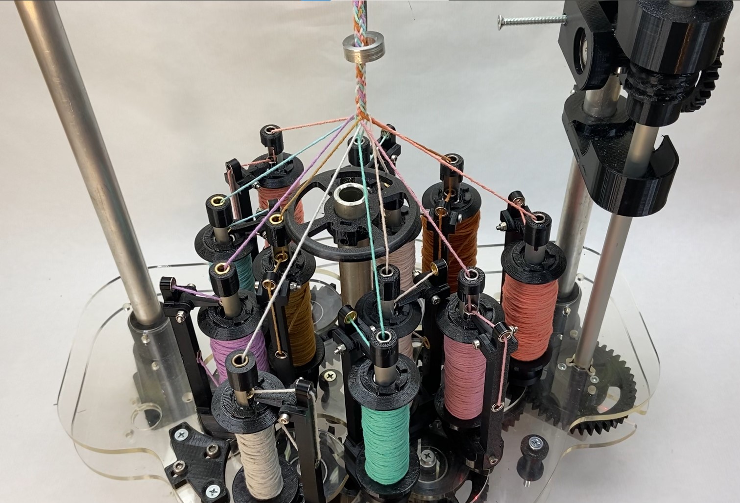 3D printed Braiding machine
