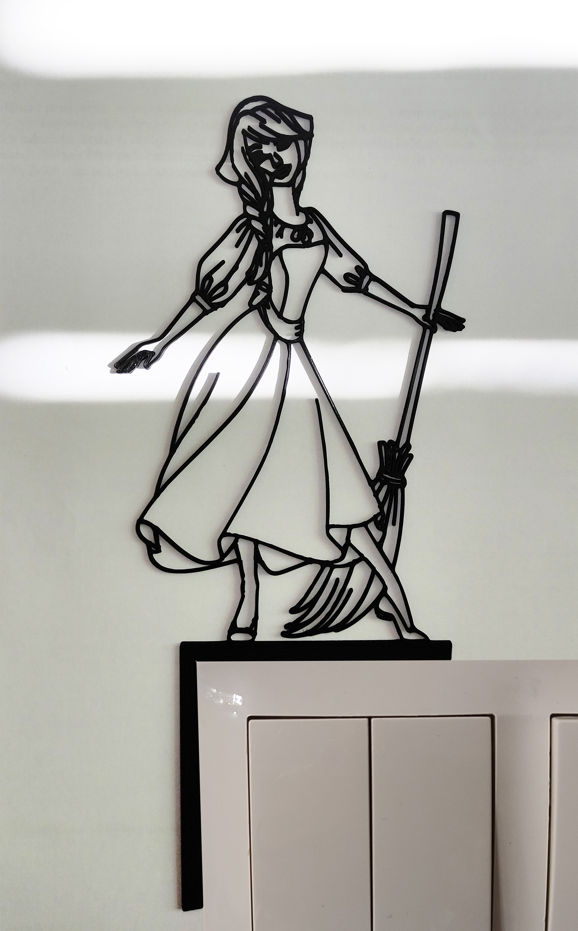 "Cinderella" – Light Switch / Socket Decoration