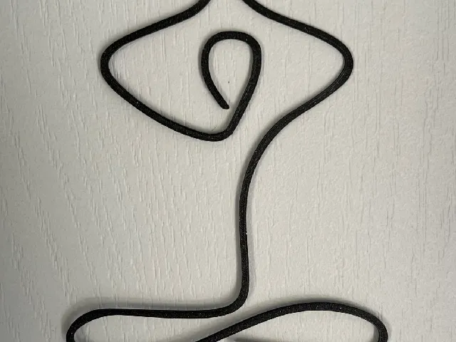 Yoga Line Wall Art