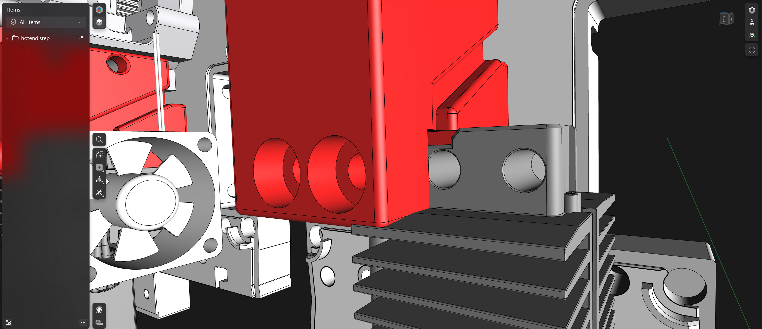Sovol SV08 Bambulab clone Hotend Support da Marduk | Scarica il modello ...