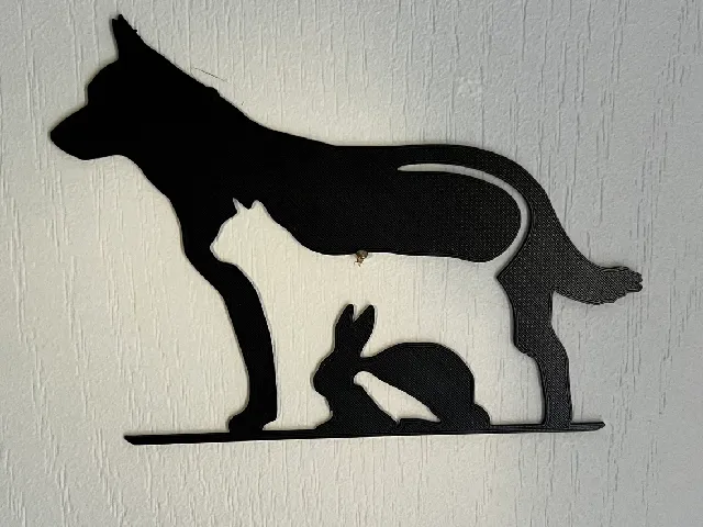 Dog-Cat-Rabbit-Bird Wall Art