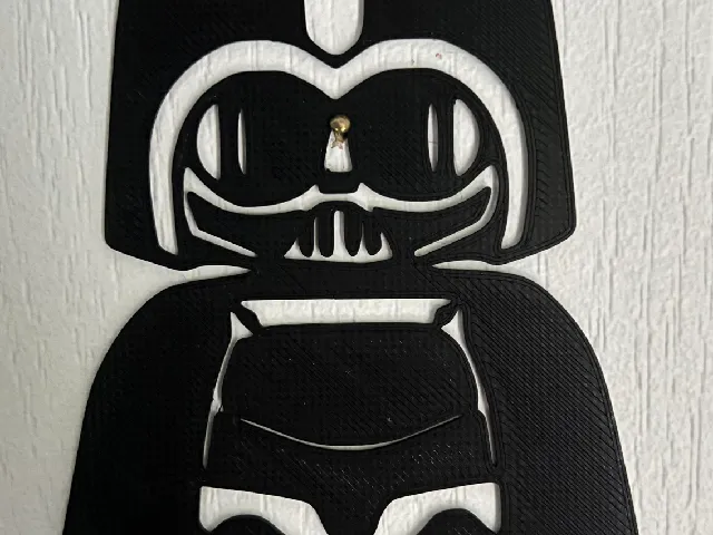 Cute Darth Vader Wall Art #1