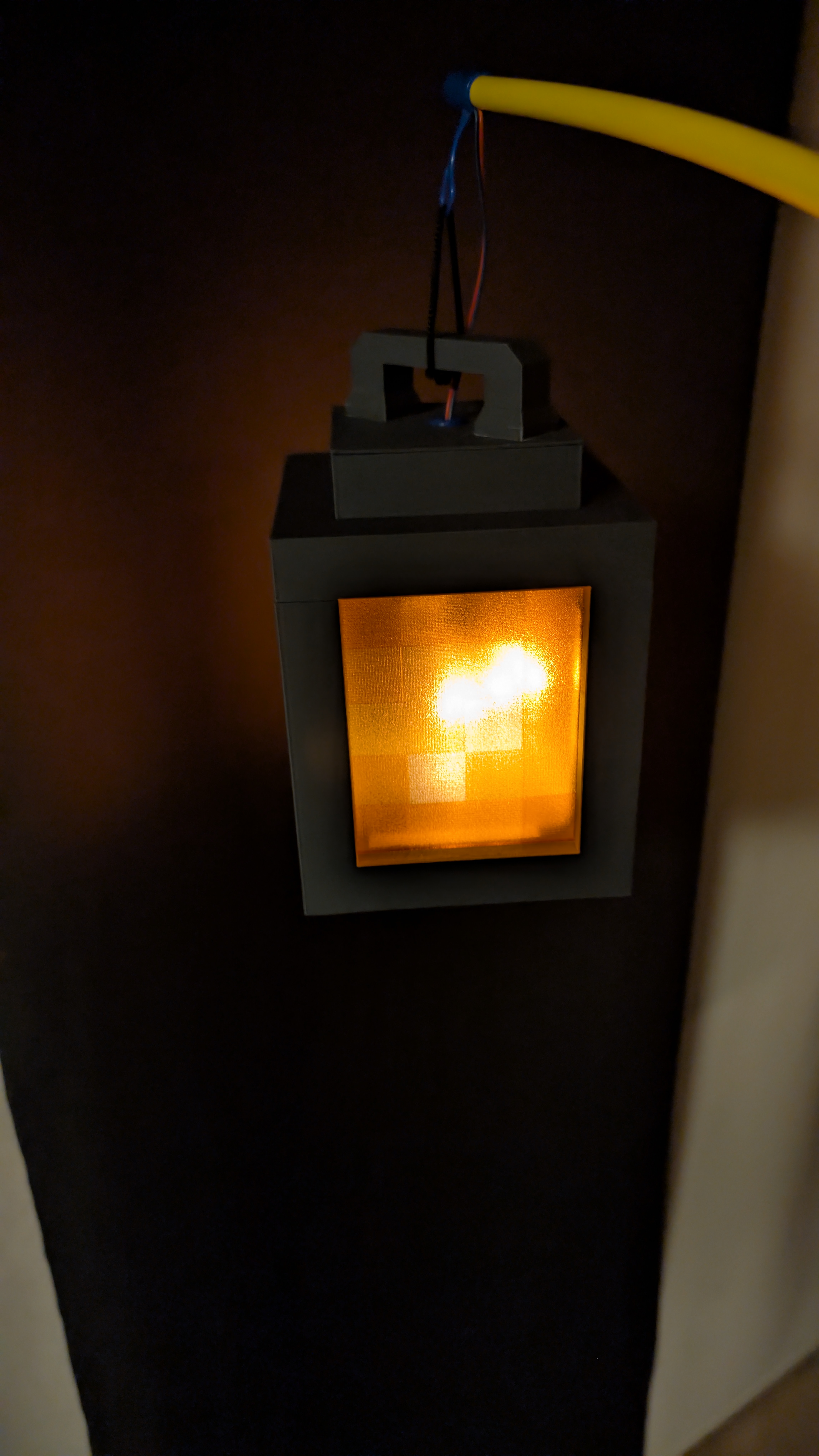 Minecraft Lantern for St. Martin's Procession
