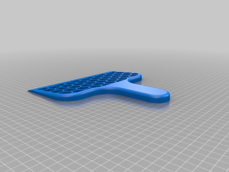 Miniatura 2 do modelo 3D Large scraper/ spatula