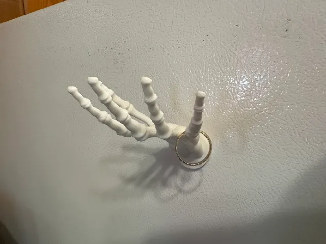 Skeleton Hand Magnet