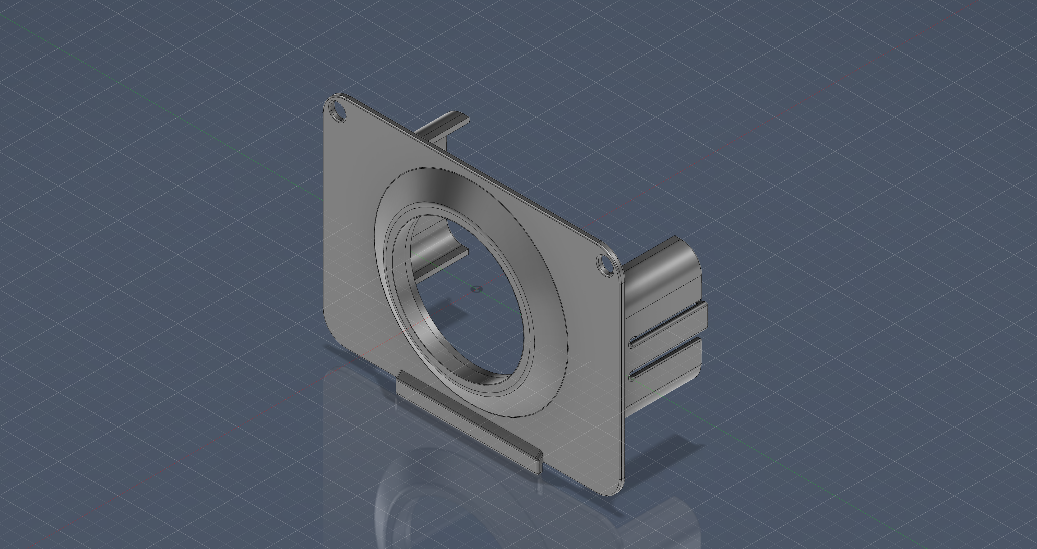 Elgato Facecam 4k backplate for Teleprompter with filter support