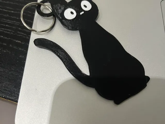 Cat Keychain (Kiki's Delivery Service)