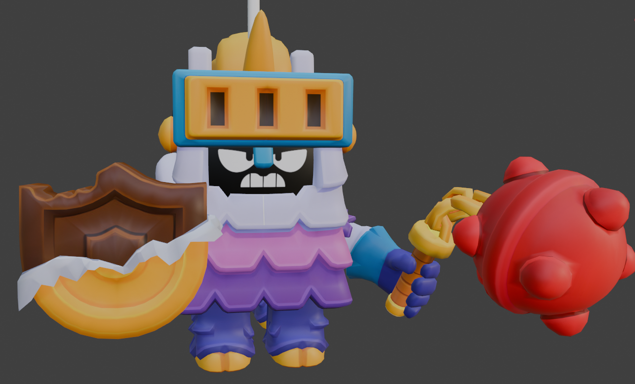 Piñata Ash - Brawl Stars by GoatGamez | Download free STL model ...