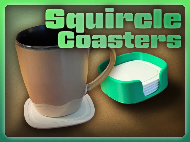 Squircle Coasters