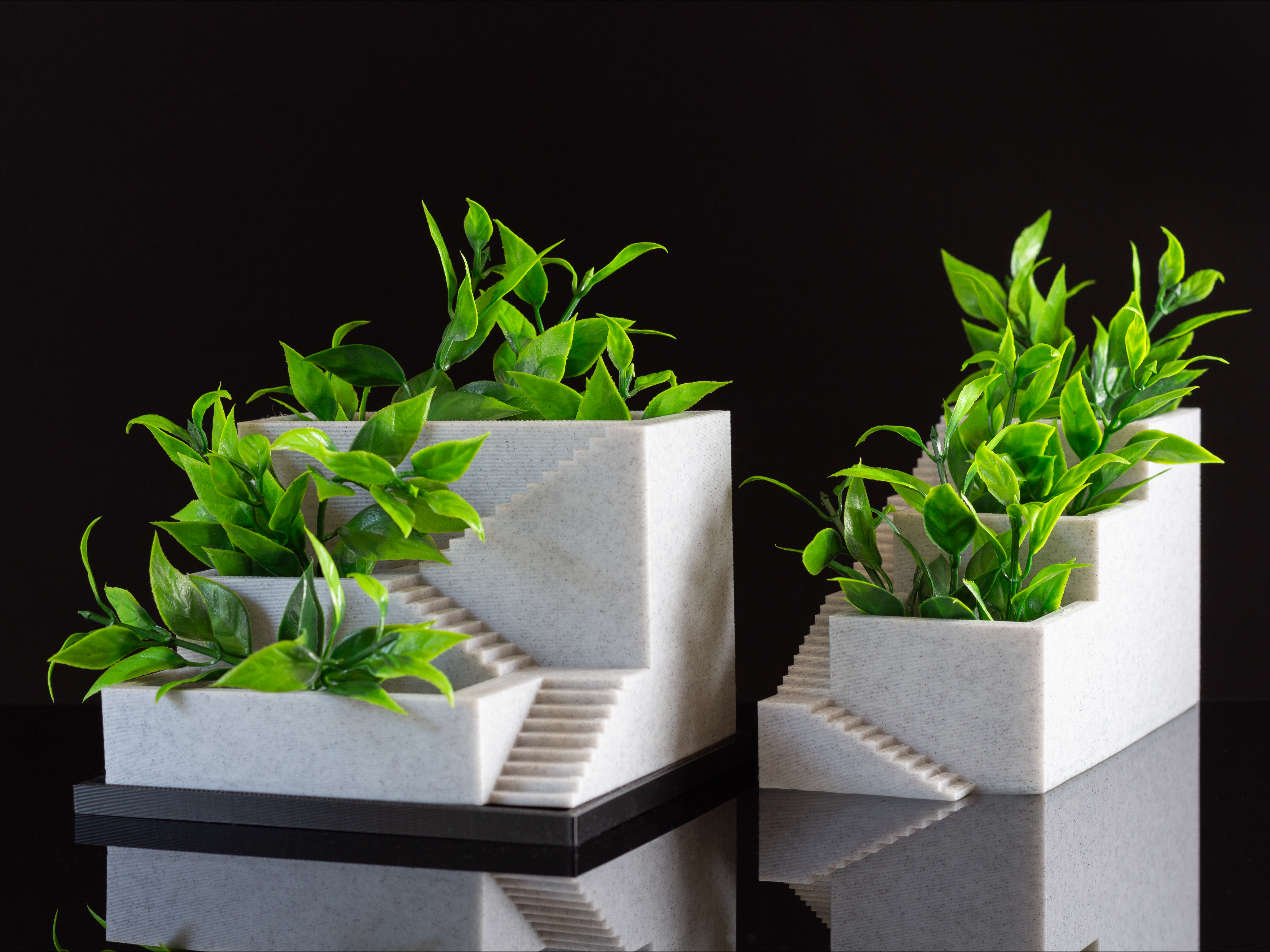 Stair Planters - 6 Variants