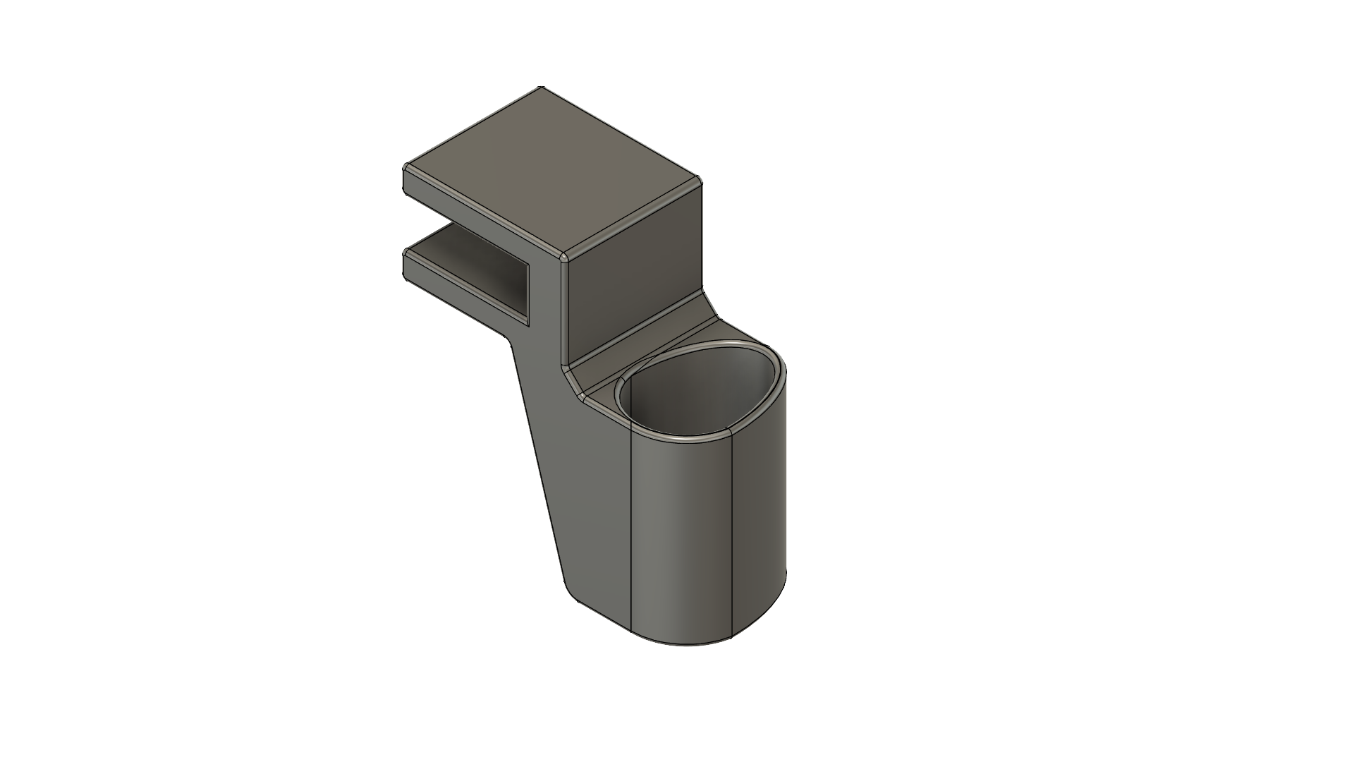E-Cig holder for Ikea Bekant desk