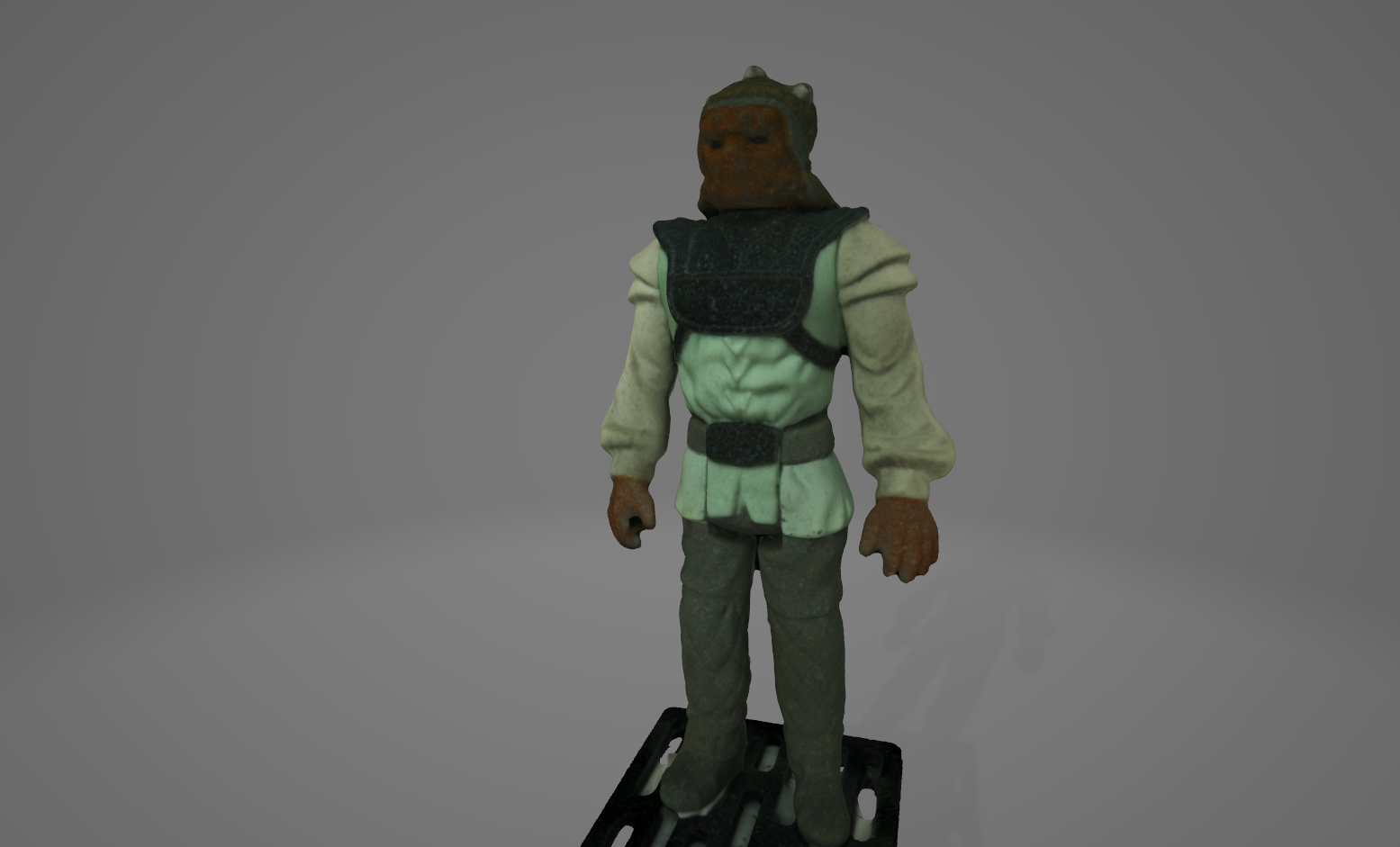Nikto Star Wars Kenner 3D Scan