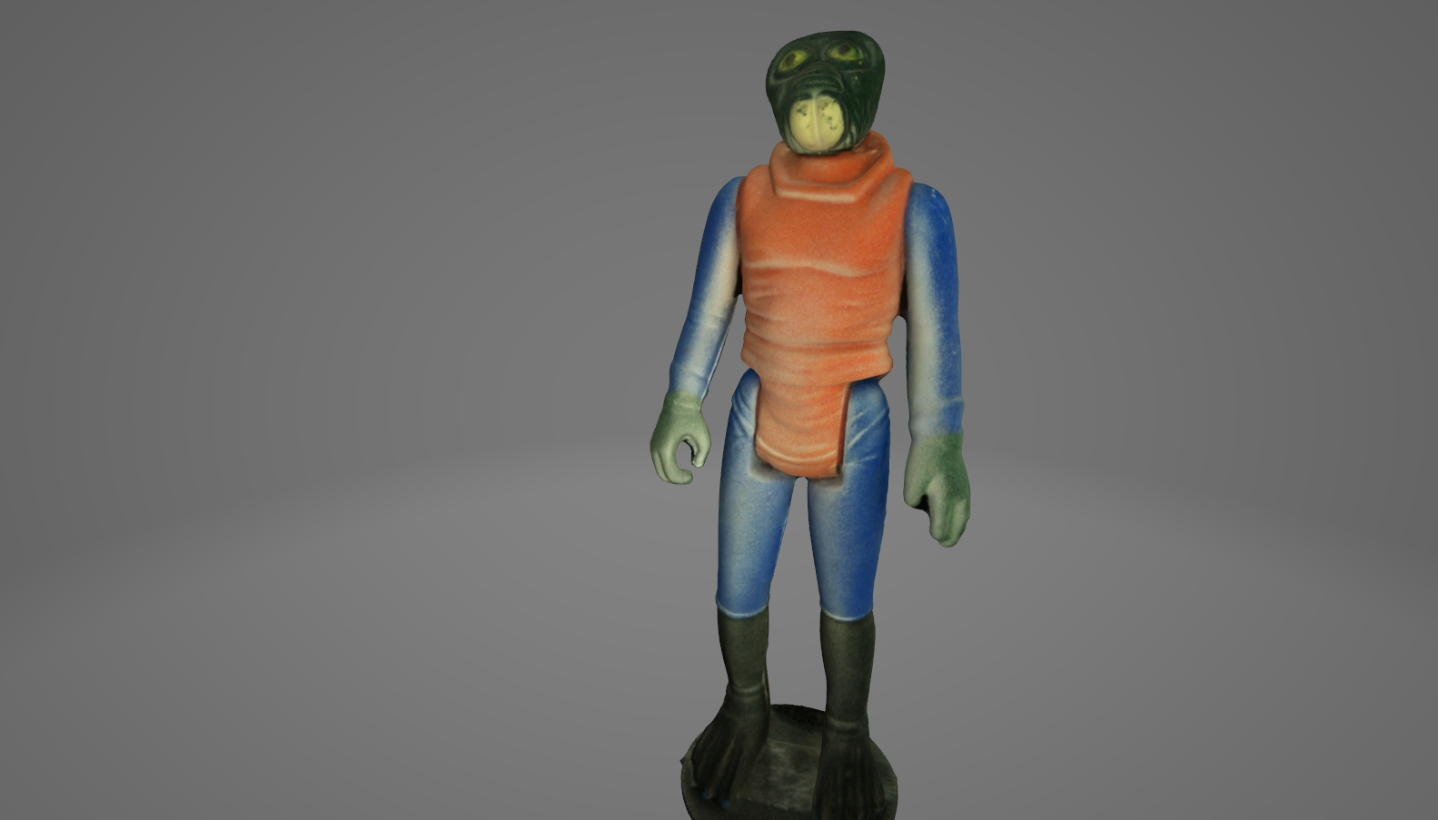 Ponda Baba Star Wars Kenner 3D Scan