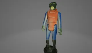 Ponda Baba Star Wars Kenner 3D Scan