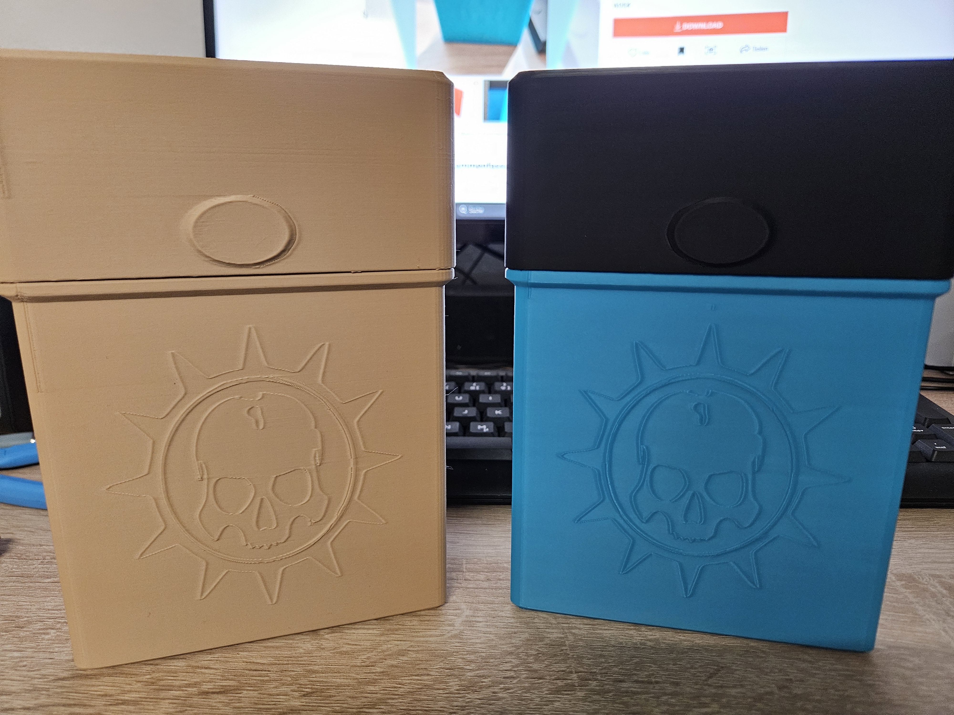 Box to storage the printable Faction packs from Age of Sigmar Tabletop Game