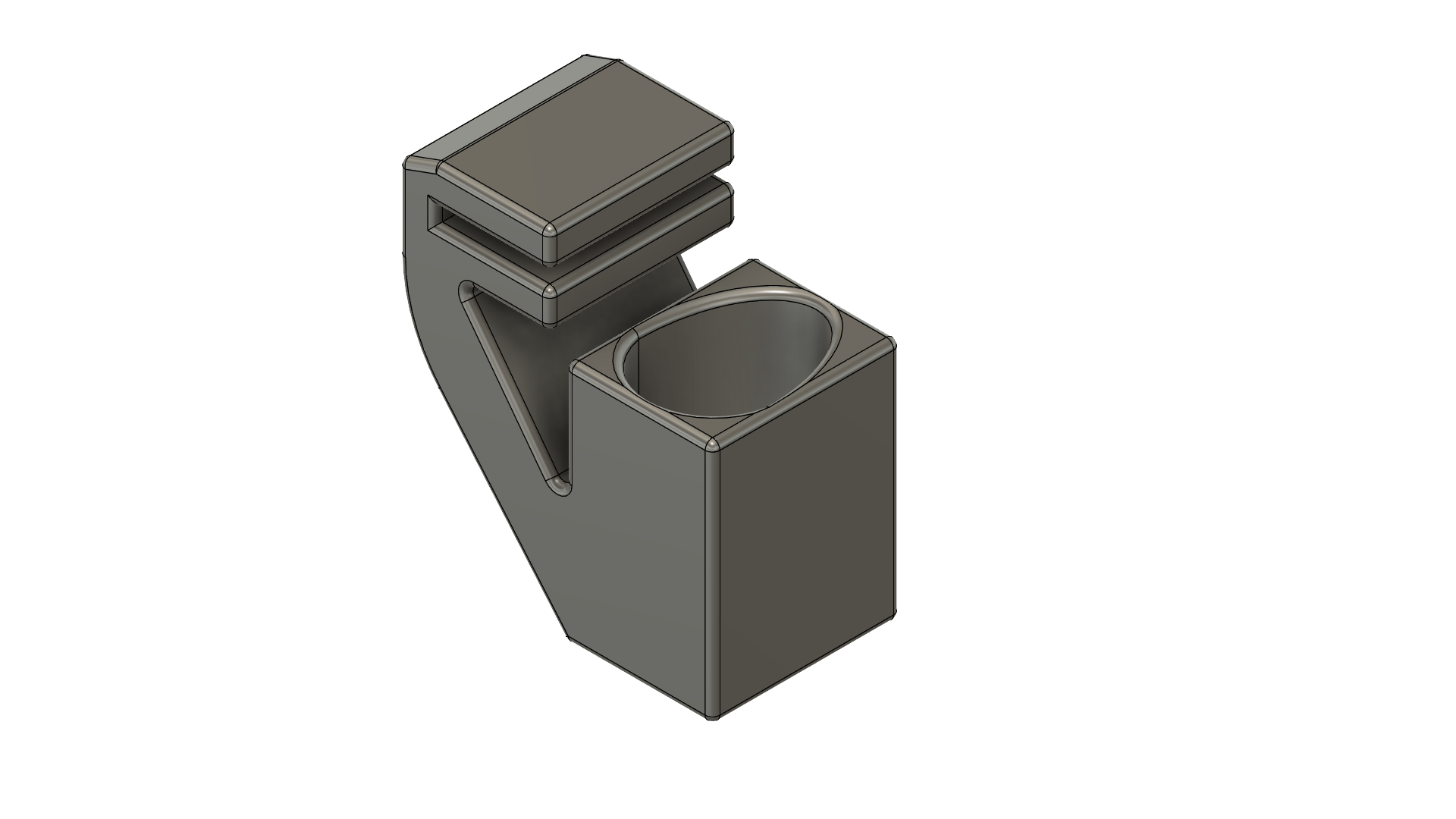 E-Cig holder for Ikea Markus chair