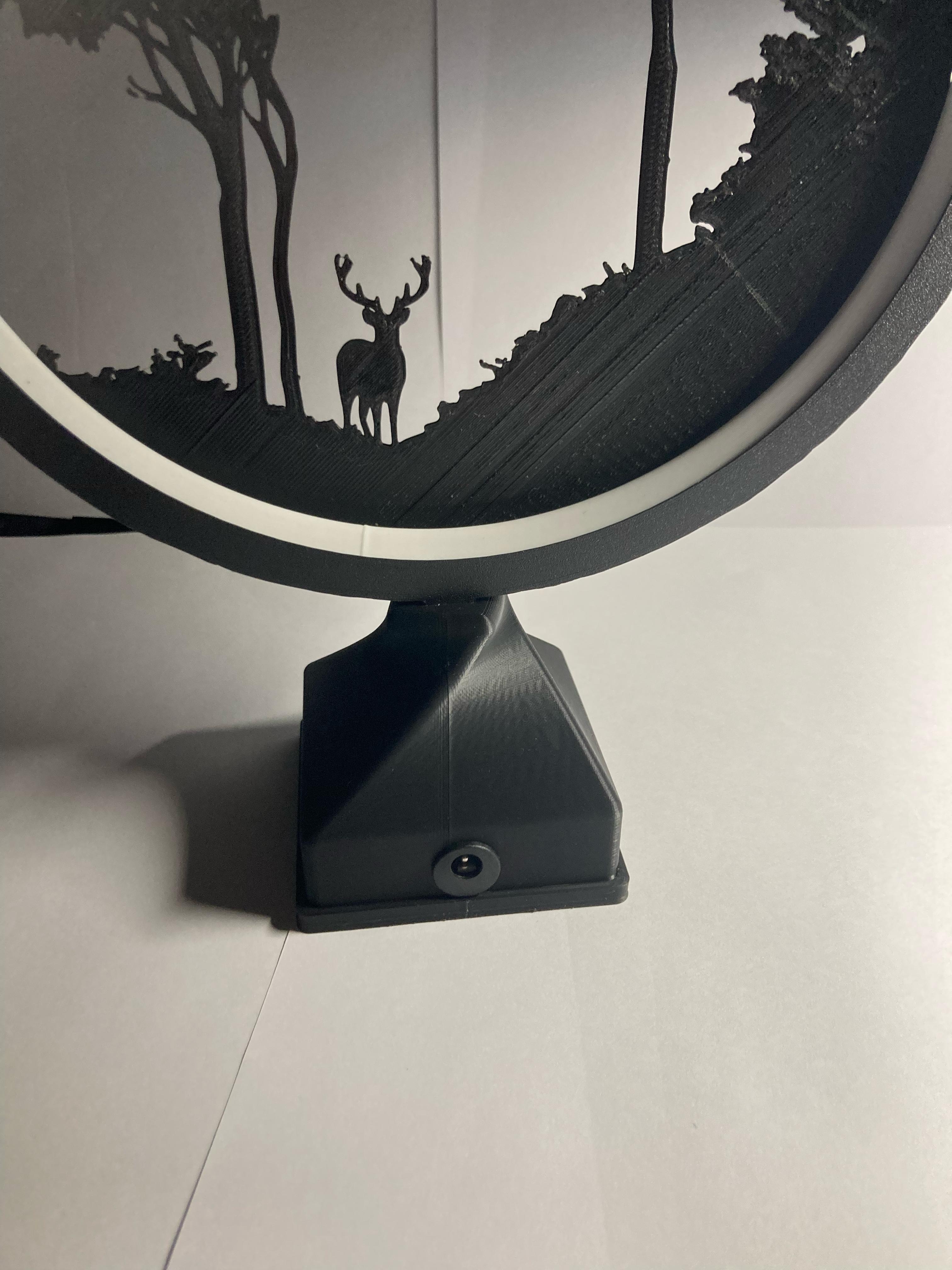 Miniatura 2 do modelo 3D Led Ring Lamb