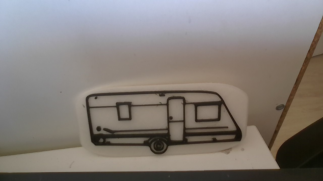 2d caravan wall art