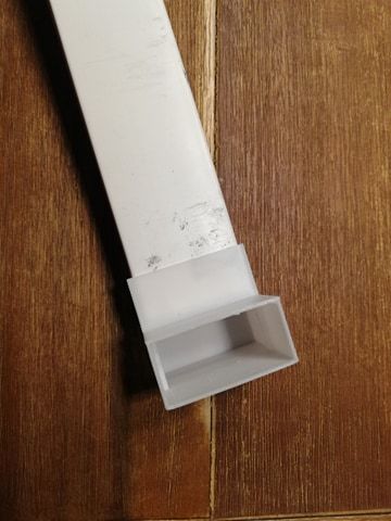 Miniatura 8 do modelo 3D Wall cable protector 90 degree corner