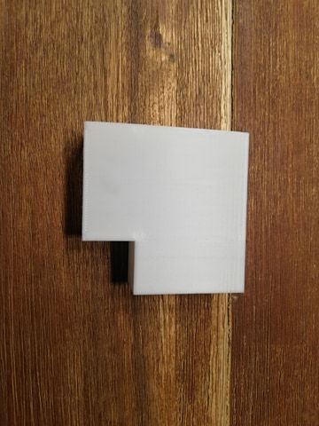 Miniatura 9 do modelo 3D Wall cable protector 90 degree corner