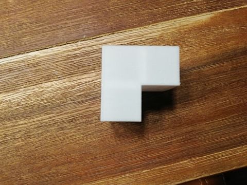 Miniatura 10 do modelo 3D Wall cable protector 90 degree corner