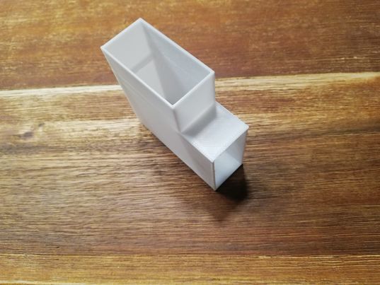 Miniatura 11 do modelo 3D Wall cable protector 90 degree corner