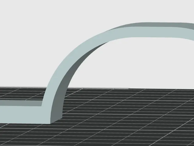 Support test - Overhang and Straight