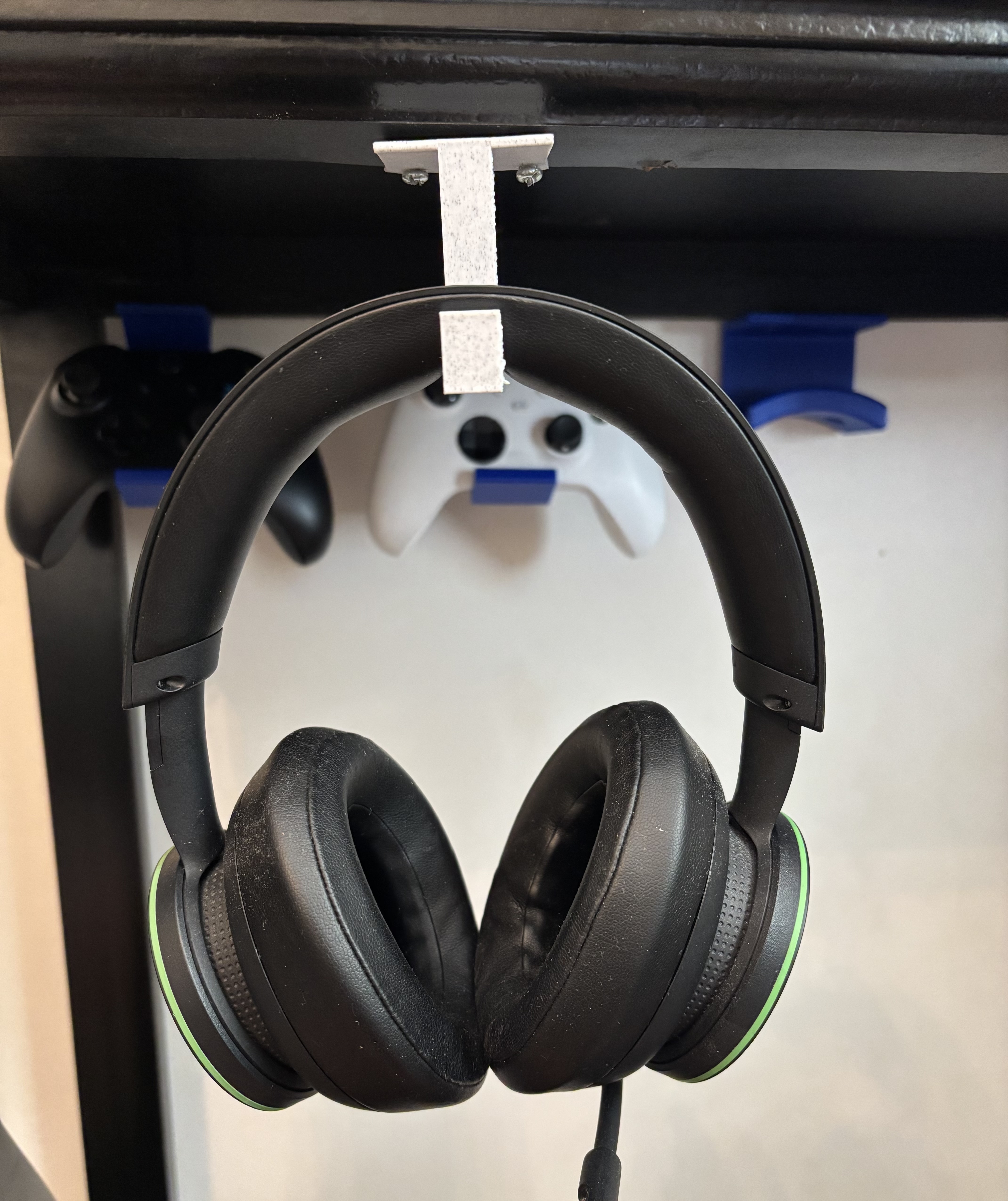 simple under desk headset holder — thumbnail 2