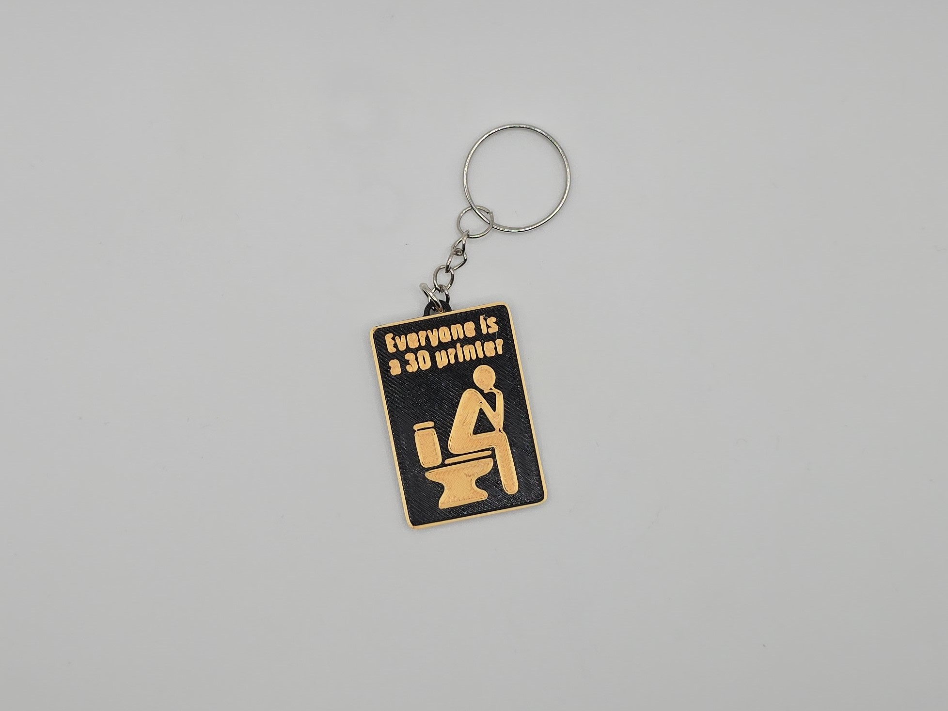 Everyone Is a 3D Printer Keychain (Remix)
