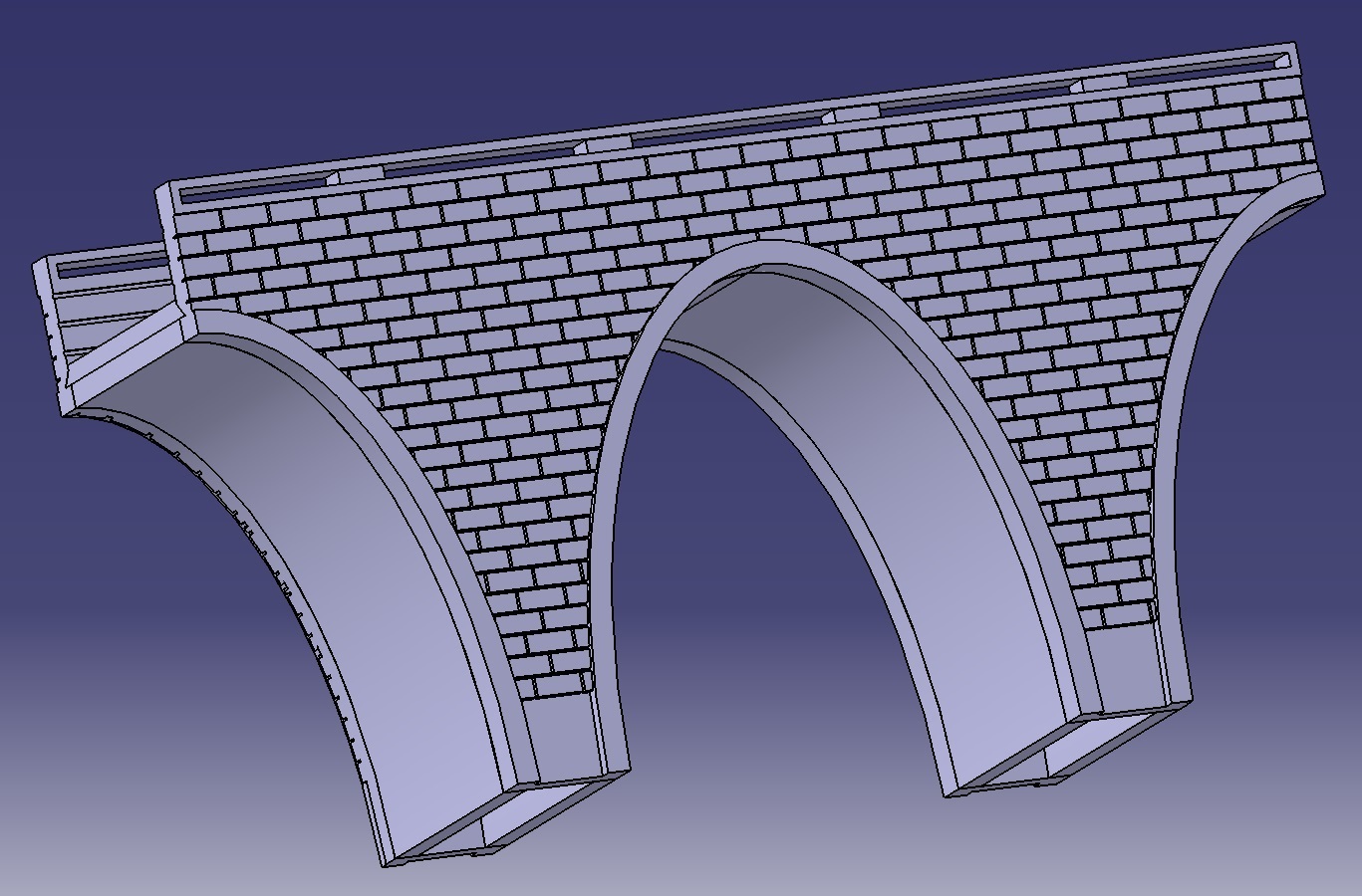 Bridge Railing Stl Modular train bridge by rastafadatel | Download free STL model ...